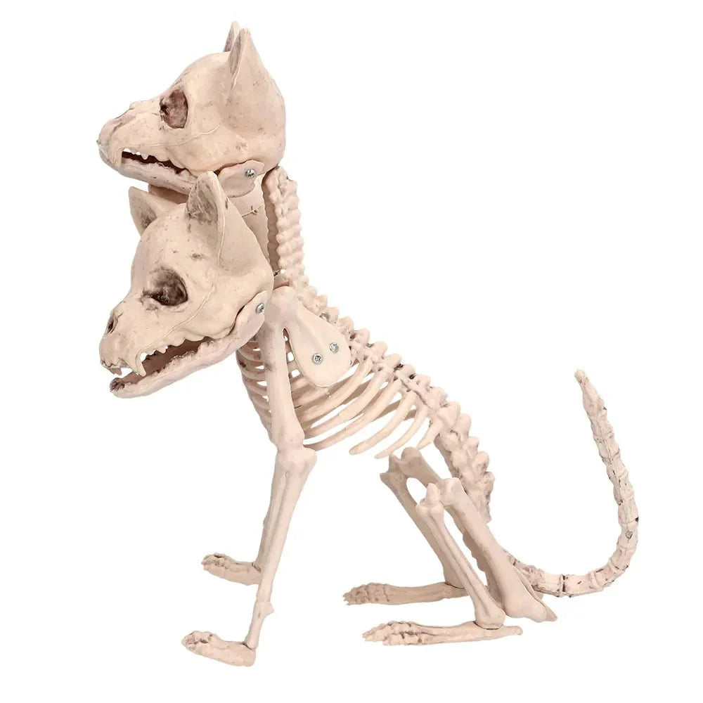 Skeleton Decoration Three-Headed Polyethylene Weather Resistant