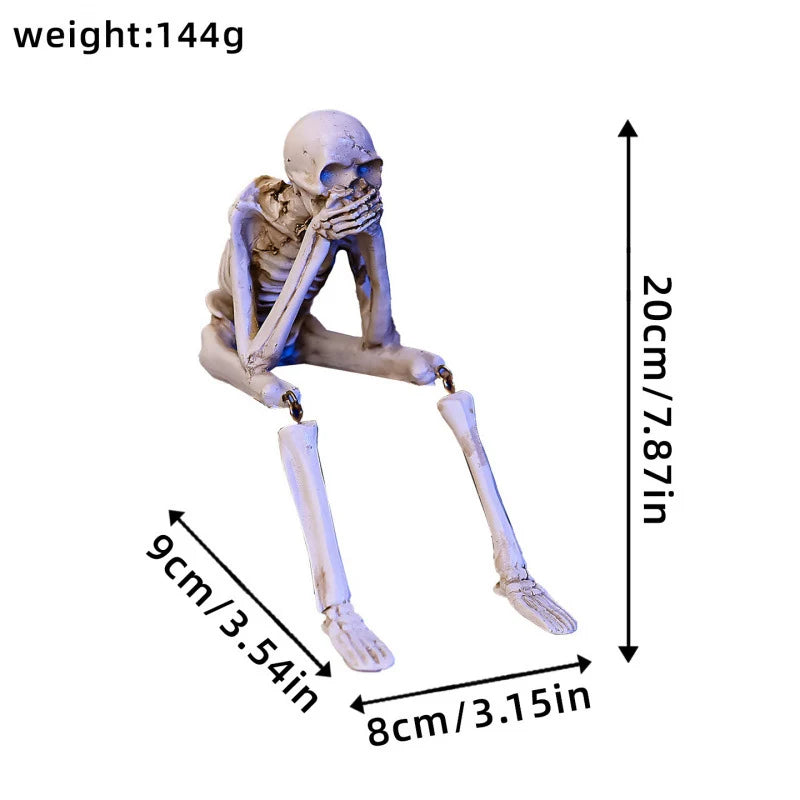 Skeleton Figure Realistic 7.9 Inch Durable & Lightweight