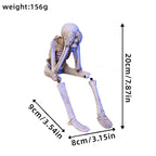 Skeleton Figure Realistic 7.9 Inch Durable & Lightweight
