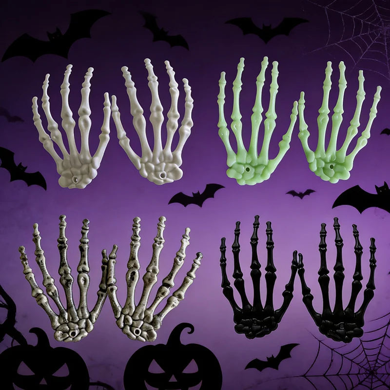 Skeleton Hands Realistic Durable Plastic Night Light Option