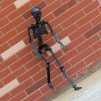 Skeleton Statue Life Size 90cm Lifelike Poseable