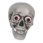 Skull Decoration Crackling Red LED Eyes Plug-In
