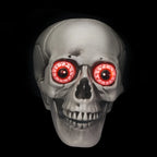 Skull Decoration Crackling Red LED Eyes Plug-In