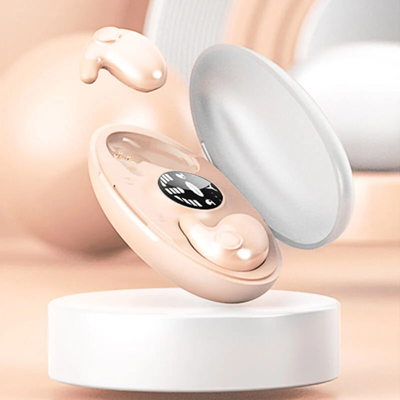 Sleep Earbuds Ergonomic Invisible Charging Case