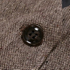 Sleeveless Waistcoat Textured Surface & Front Button