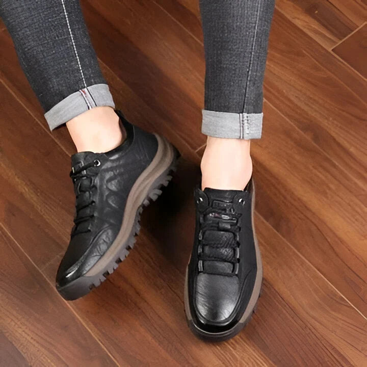 Slip-On Shoes Adjustable Arch Support Cushioned Sole Rubber Traction