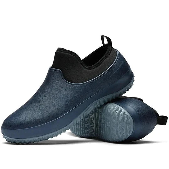 Slip-On Work Shoes Waterproof Lightweight Non-Slip