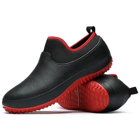 Slip-On Work Shoes Waterproof Lightweight Non-Slip