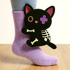 Slipper Socks Animal Design Fleece Non-Slip Grip Soles