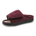 Slippers Extra Wide Adjustable Velcro Cushioned Insole