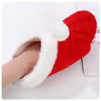 Slippers Plush Santa Non-Slip Machine Washable