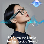 Smart Glasses 4K Recording Real-Time Translation