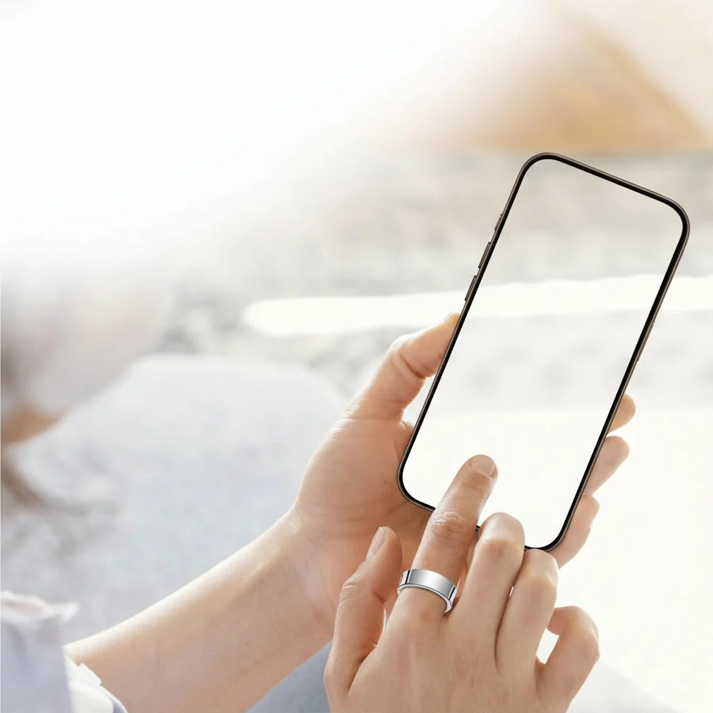 Smart Ring All-Day Biometric & Sleep Tracking