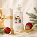 Snow Lantern Animated Snowman Scene Warm LED Light