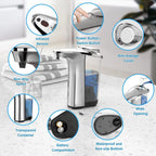 Soap Dispenser Touchless Motion Sensor 17 Oz Adjustable Dispense
