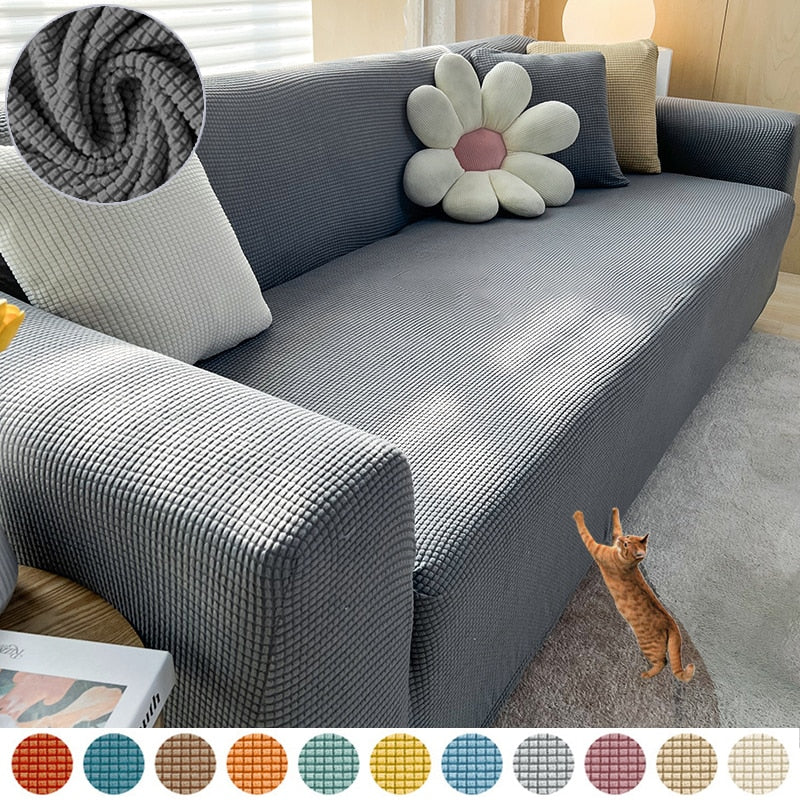 Sofa Cover Stretch Fit Non-Slip Machine Washable