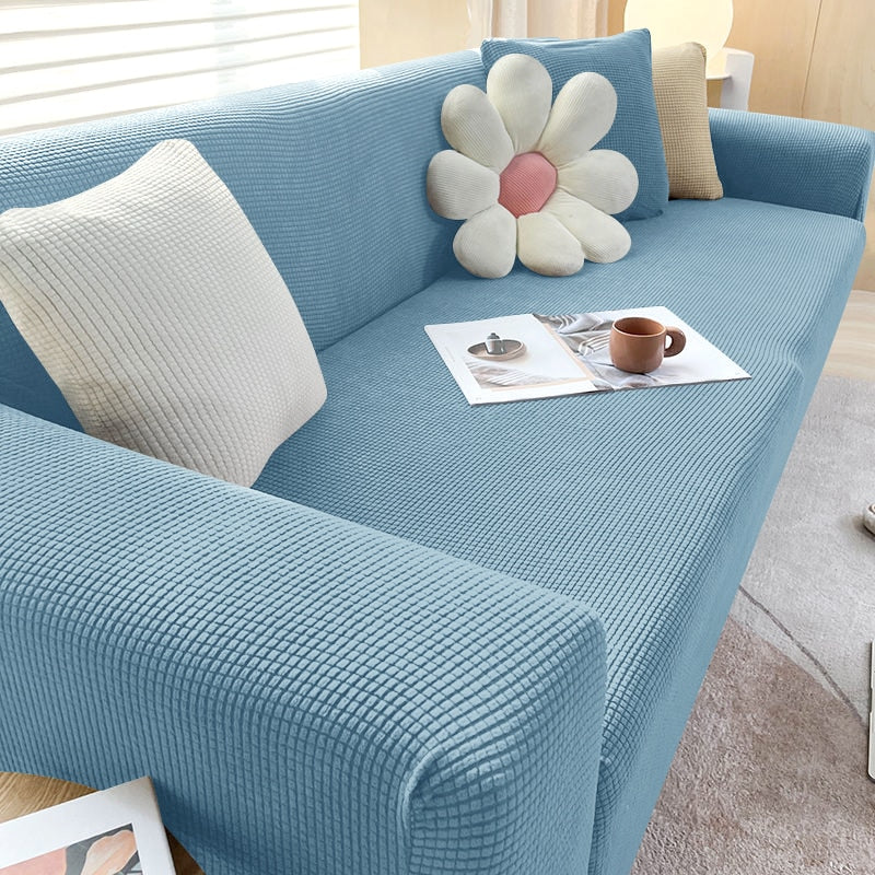 Sofa Cover Stretch Fit Textured Non-Slip Machine Washable