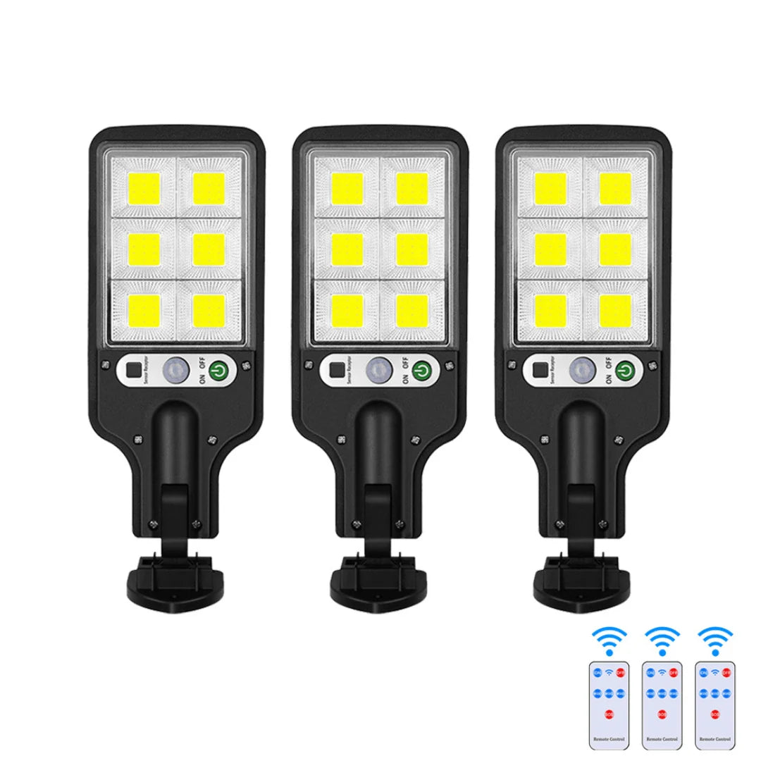 Solar LED Floodlight Motion-Activated Waterproof Outdoor Light
