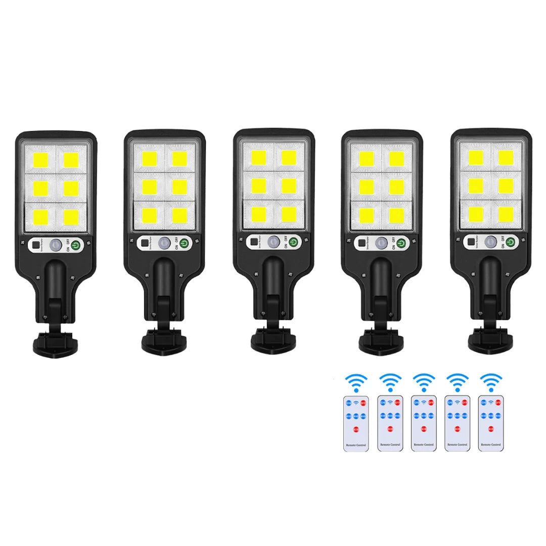 Solar LED Floodlight Motion-Activated Waterproof Outdoor Light