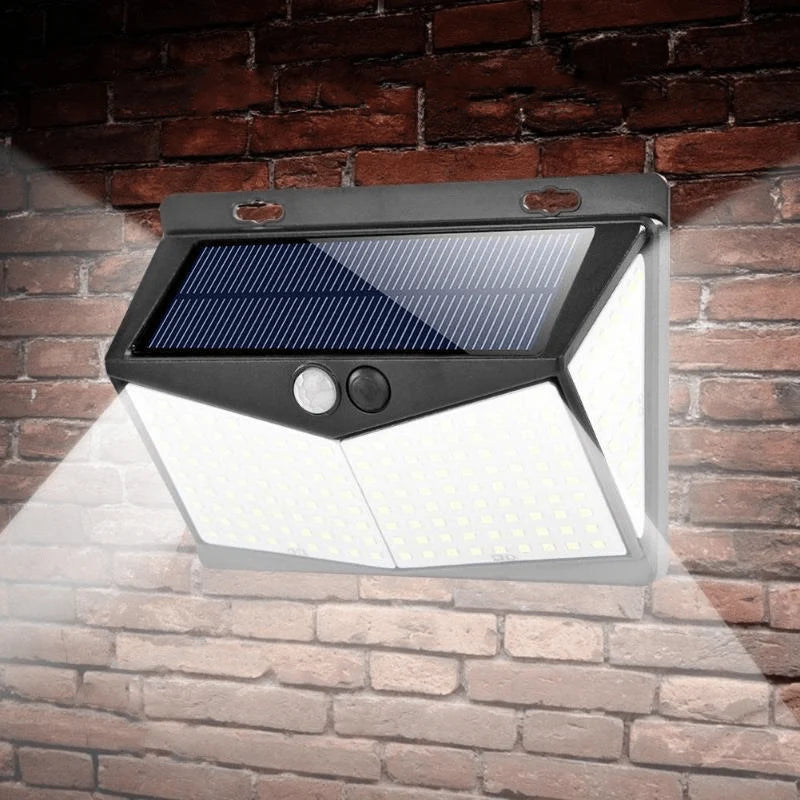 Solar Motion Sensor Light 800 Lumens Selectable Modes