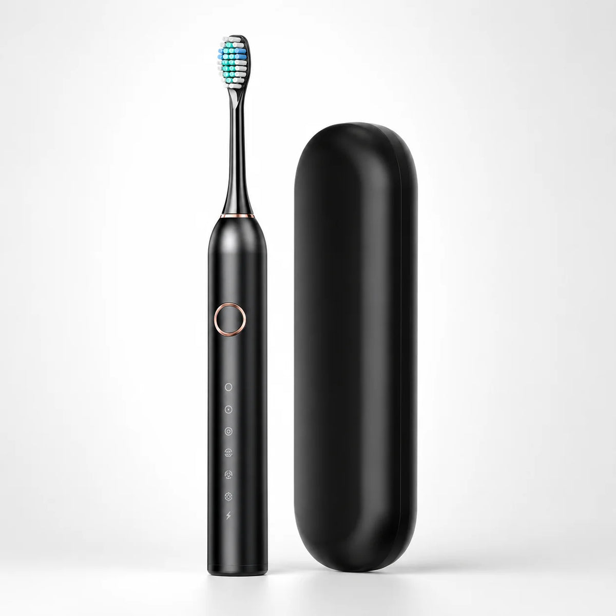 Sonic Electric Toothbrush Rechargeable Two-Minute Timer & Brush Heads