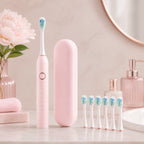 Sonic Electric Toothbrush Rechargeable Two-Minute Timer & Brush Heads