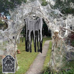 Spider Web Decor Stretchable 200 Sq Ft With Spiders
