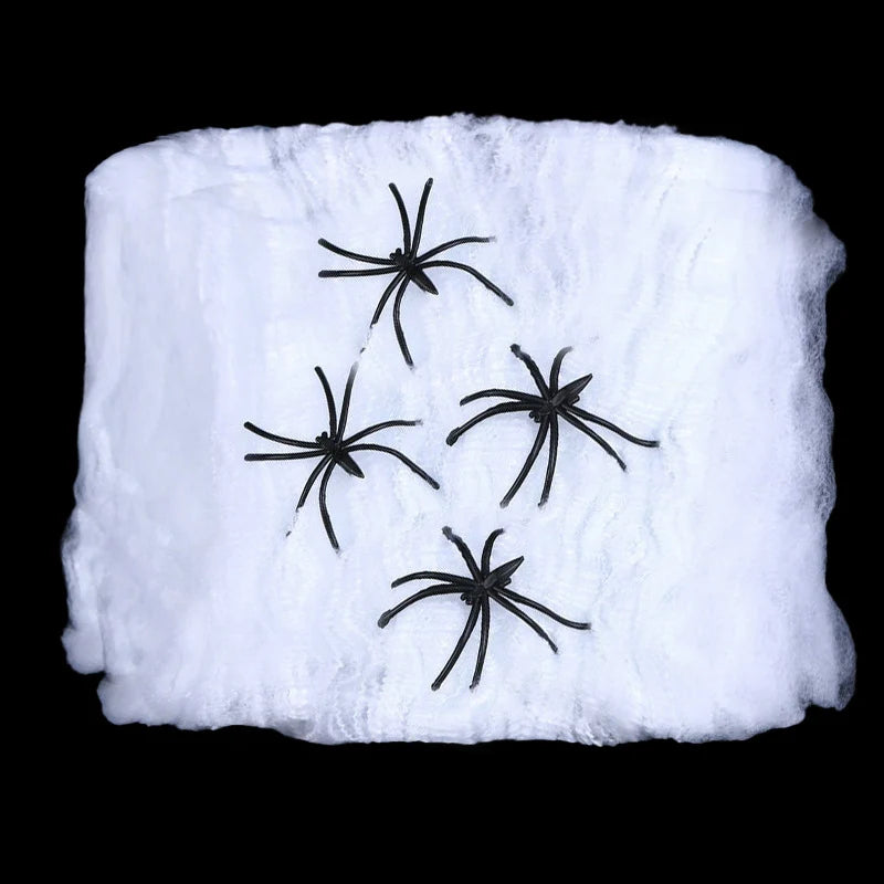 Spider Web Decoration Realistic Stretchable Reusable