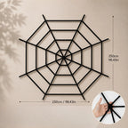 Spider Web Decoration Stretchable Cotton Adjustable Density