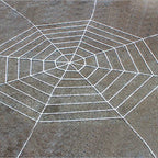 Spider Web Decoration Stretchable Weather-Resistant Reusable