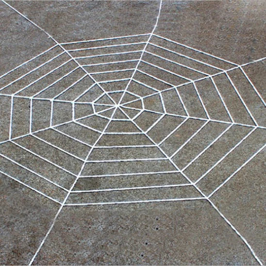Spider Web Decoration Stretchable Weather-Resistant Reusable