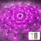 Spider Web Lights 80 LEDs Bendable Copper Remote-Controlled