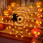 Spider Web Lights 80 LEDs Bendable Copper Remote-Controlled