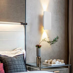 Square Wall Lamp Metal Multiple Finishes