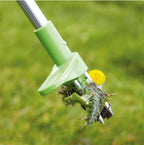 Standing Weed Puller 36 Inch Three-Pronged Spring-Loaded Release