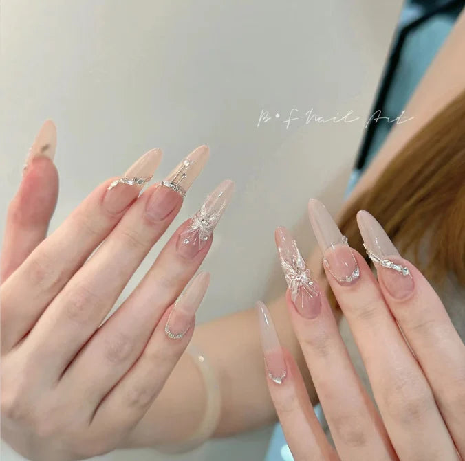 Stiletto Nail Extensions Artistic Designs & Easy Application