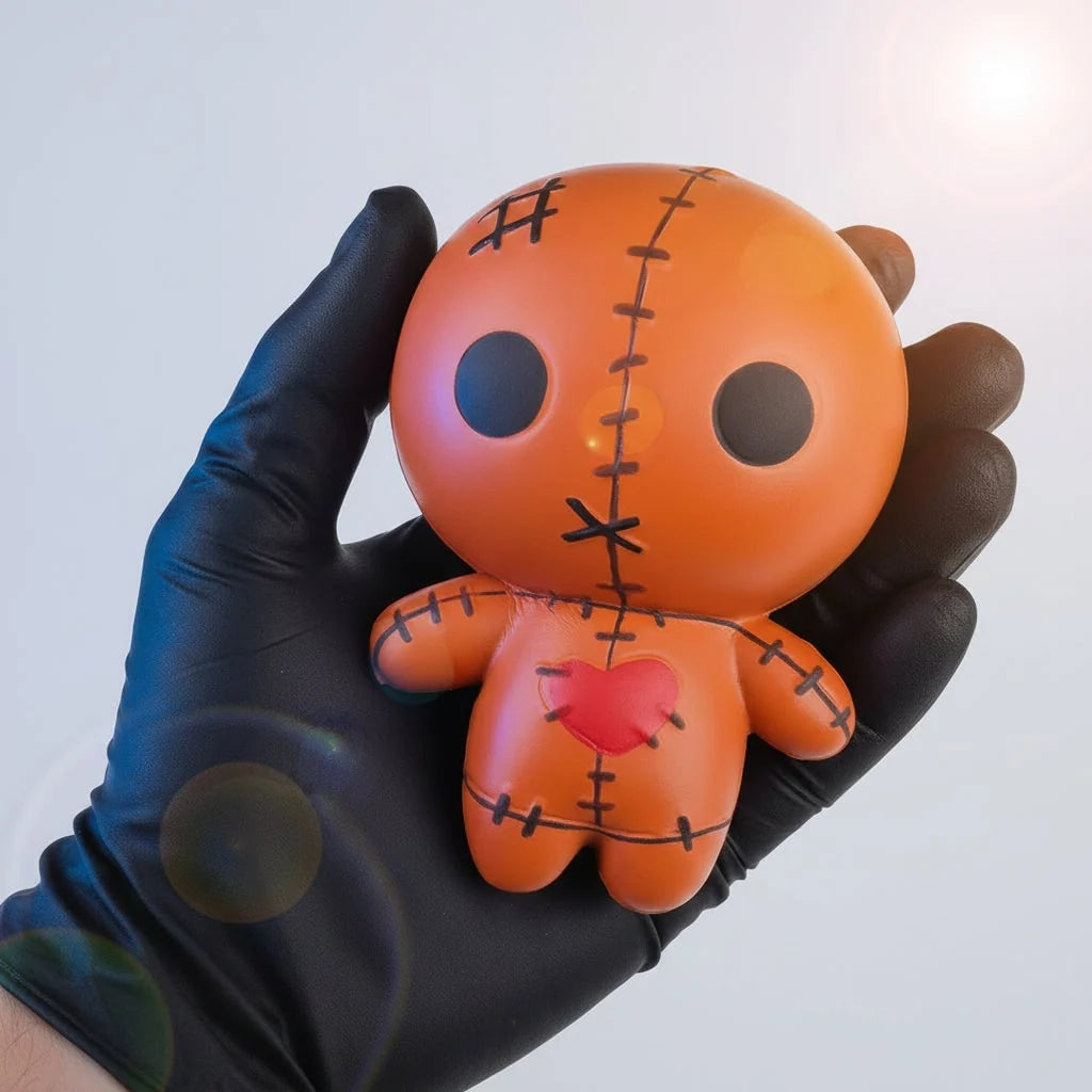 Stress Ball Voodoo Doll Slow-Rising Foam & Soft Matte