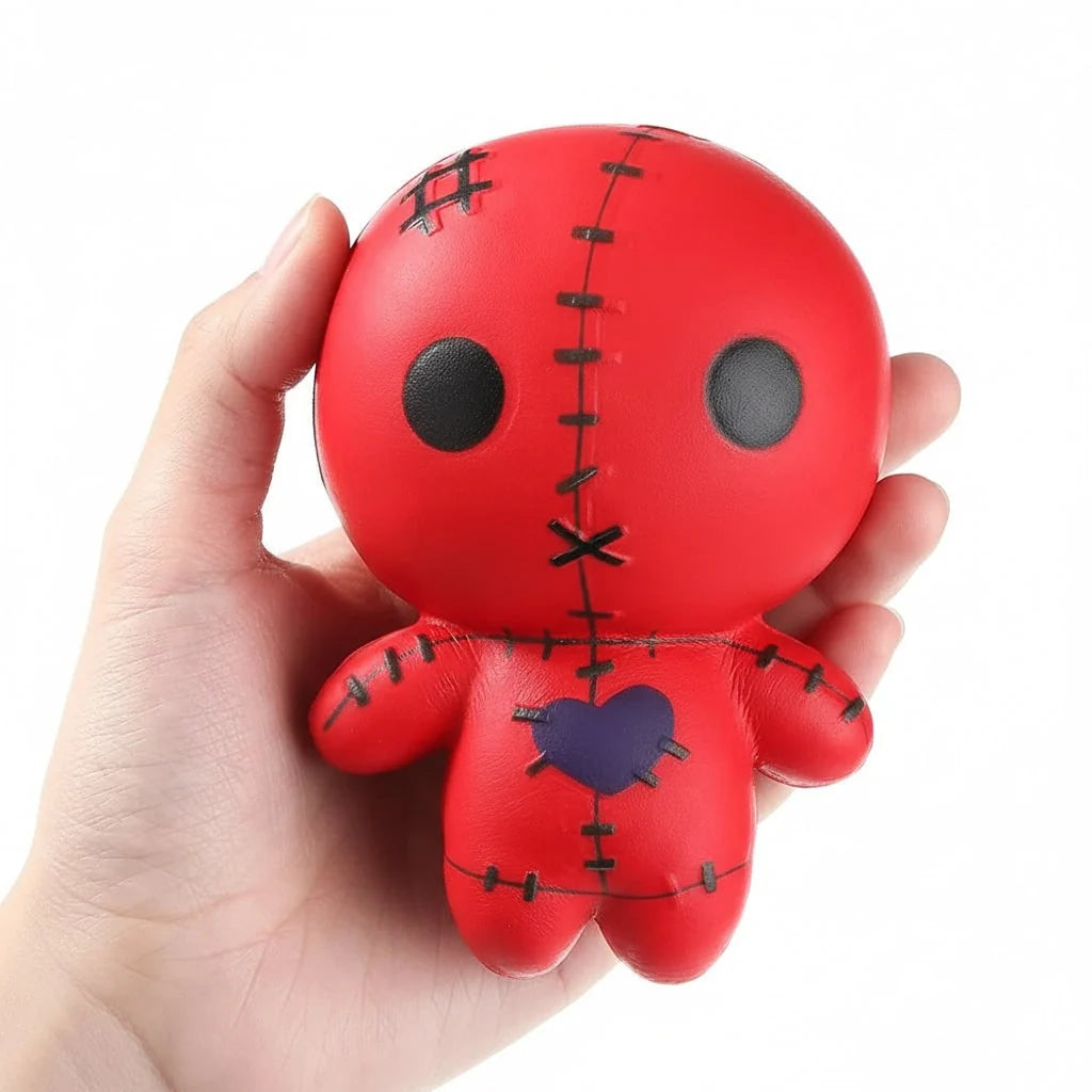 Stress Ball Voodoo Doll Slow-Rising Foam & Soft Matte