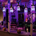 String Lights Ghost Battery-Operated Multicolor Weatherproof