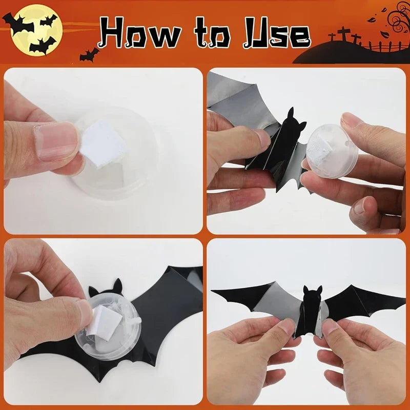 String Lights LED Bat & Spider