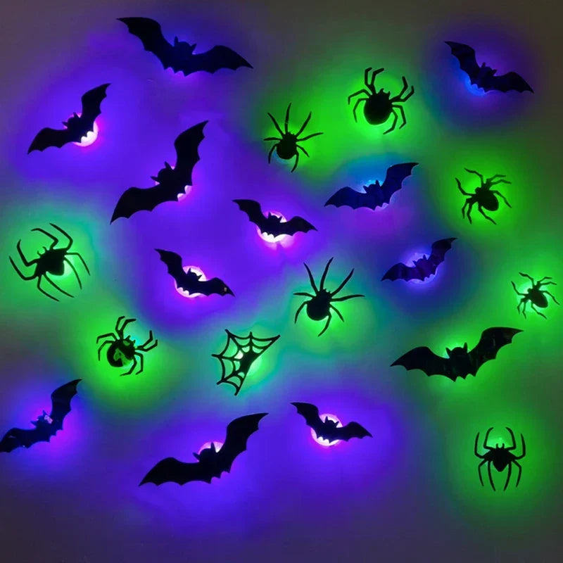 String Lights LED Bat & Spider