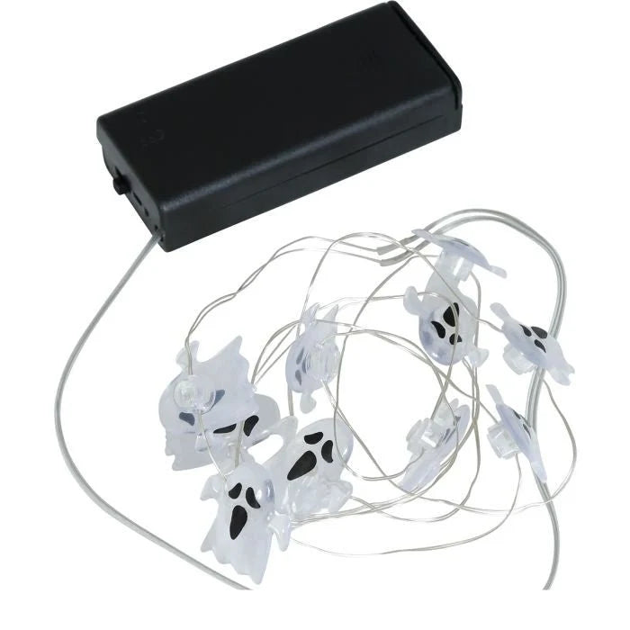 String Lights LED Ghosts Battery Operated 1.2 m