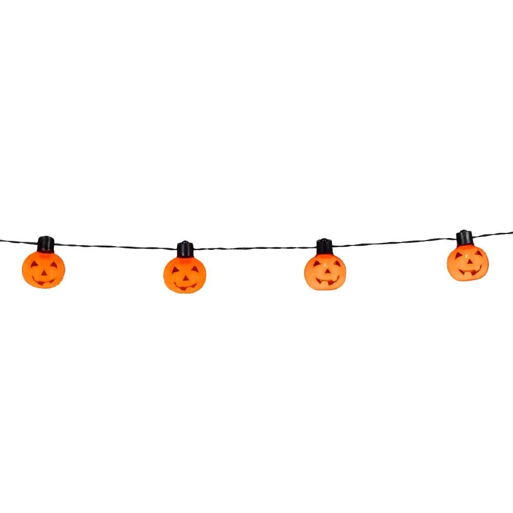 String Lights Pumpkin LED & Battery-Operated 1.75 m