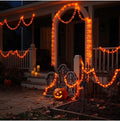 String Lights Pumpkin LED Weatherproof Porch & Yard