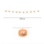 String Lights Pumpkin Motif Battery Powered 1.8 m