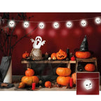 String Lights Skull LED Battery-Operated 1.8 m