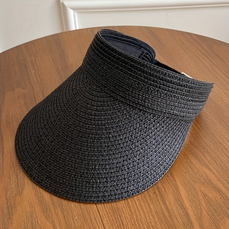 Sun Visor Hat Extra Wide Brim Foldable & Breathable