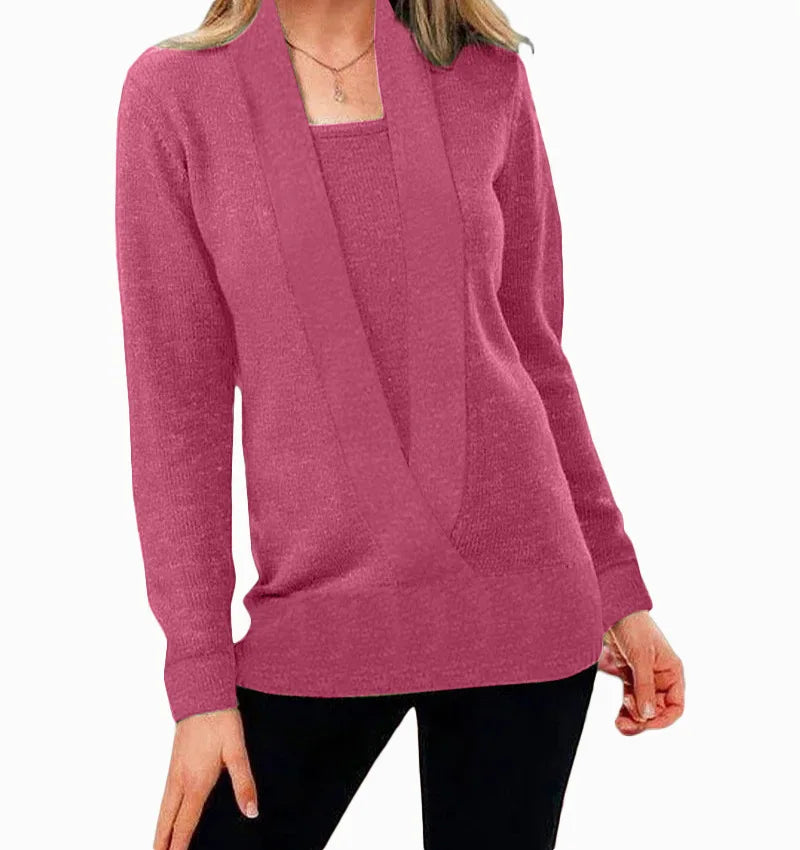 Sweater Soft Knitted Breathable Loose Fit