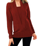 Sweater Soft Knitted Breathable Loose Fit
