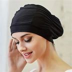 Swim Cap Turban Style Stretch Quick-Dry